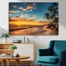 Sunset Wall Art Canvas Print