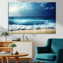 Majestic Ocean Wave Wall Art Canvas | 3 Panel Large Seascape by MyGreatCanvas | Canvas Wall Art Prints | Photo Prints & Wall Decor