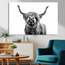 Fanny Scottish Highland Cow Cattle Art Print Farmhouse Wall