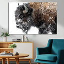 American Bison Wall Art Print – Majestic Buffalo Canvas