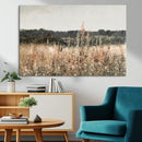 Abstract Wildflower Art Field Landscape Oil Painting Print,