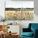 Wildflower Field Wall Art Canvas | Nature-Inspired Landscape