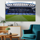 Chelsea FC Soccer Team Print - Stamford Bridge Stadium Wall