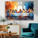 Abstract Watercolor The Last Supper Wall Art by MyGreatCanvas | Canvas Wall Art Prints | Photo Prints & Wall Decor