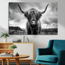 Scottish Cow Wall Art Canvas Print | Longhorn Wall Art | by MyGreatCanvas | Canvas Wall Art Prints | Photo Prints & Wall Decor