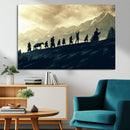 Fellowship Journey Wall Art – Fantasy Adventure Canvas Print by MyGreatCanvas | Canvas Wall Art Prints | Photo Prints & Wall Decor
