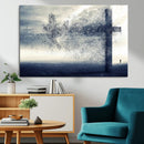 Jesus and the Fading Cross Wall Art Print – Symbol of Faith, by MyGreatCanvas | Canvas Wall Art Prints | Photo Prints & Wall Decor