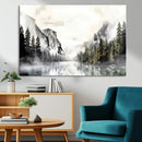 Yosemite Valley Wall Art Canvas Print – Framed and Ready to