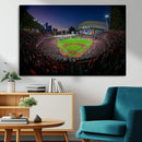 Houston Astros Baseball Print Canvas - Houston Minute Maid