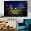 Truist Park Atlanta Braves Baseball Stadium Wall Art Print |