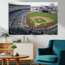 New York Yankees Baseball Team Print - Yankee Stadium Wall