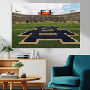 Football Stadium Wall Art – Framed Sports Field Canvas by MyGreatCanvas | Canvas Wall Art Prints | Photo Prints & Wall Decor