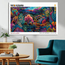 Framed Yayoi Kusama 1986 Wall Art Print – Japanese Wall Art
