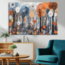 Abstract Winter Landscape Canvas Wall Art Print - Large by MyGreatCanvas | Canvas Wall Art Prints | Photo Prints & Wall Decor
