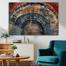 Abstract Tree Ring Wall Art, Colorful Framed Tree Ring Wall by MyGreatCanvas | Canvas Wall Art Prints | Photo Prints & Wall Decor