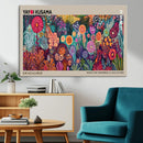 Yayoi Kusama Wall Art Canvas Print, Abstract Art, Large