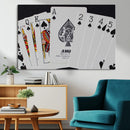 Poker Wall Art - Playing Cards Canvas Wall Art Print - Ace by MyGreatCanvas | Canvas Wall Art Prints | Photo Prints & Wall Decor