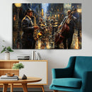 Jazz Canvas Wall Art Print – Abstract African American Music by MyGreatCanvas | Canvas Wall Art Prints | Photo Prints & Wall Decor