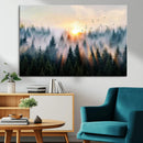 Abstract Forest Wall Art - Serene Nature Canvas Print with by MyGreatCanvas | Canvas Wall Art Prints | Photo Prints & Wall Decor
