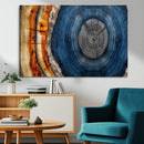 Abstract Tree Rings Wall Art Canvas Print – Modern Wood by MyGreatCanvas | Canvas Wall Art Prints | Photo Prints & Wall Decor