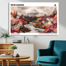 Yayoi Kusama Wall Art Canvas Print – Framed Large Abstract