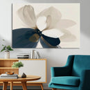 Minimal Flower Wall Art Canvas Print – Framed Beige Bloom by MyGreatCanvas | Canvas Wall Art Prints | Photo Prints & Wall Decor