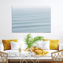 Ocean Waves Wall Art Canvas Print – Framed Solo Surfer Wave