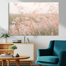 Pastel Grasses Wall Art Canvas Print – Framed Soft Meadow