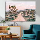 Joshua Tree Wall Art Canvas Print – Framed Desert Road Scene by MyGreatCanvas | Canvas Wall Art Prints | Photo Prints & Wall Decor