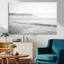 Black White Seascape Wall Art Canvas Print – Framed Ocean by MyGreatCanvas | Canvas Wall Art Prints | Photo Prints & Wall Decor