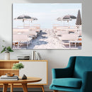 Minimalist Beach Wall Art Canvas Print – Framed Pastel Sand by MyGreatCanvas | Canvas Wall Art Prints | Photo Prints & Wall Decor