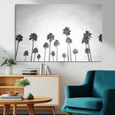 Monochrome Palms Wall Art Canvas Print – Framed Minimalist by MyGreatCanvas | Canvas Wall Art Prints | Photo Prints & Wall Decor