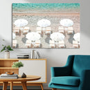 Calm Beach Wall Art – Framed Turquoise Water Canvas Artwork, by MyGreatCanvas | Canvas Wall Art Prints | Photo Prints & Wall Decor