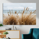 Beach Grass Wall Art Canvas Print – Framed Coastal Dunes Art by MyGreatCanvas | Canvas Wall Art Prints | Photo Prints & Wall Decor