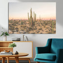 Desert Cactus Wall Art Canvas Print – Framed Desert Art by MyGreatCanvas | Canvas Wall Art Prints | Photo Prints & Wall Decor