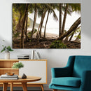 Tropical Jungle Wall Art Canvas Print – Framed Palm Tree by MyGreatCanvas | Canvas Wall Art Prints | Photo Prints & Wall Decor