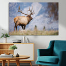 Mountain Elk Wall Art Canvas Print – Framed Rustic Wildlife by MyGreatCanvas | Canvas Wall Art Prints | Photo Prints & Wall Decor