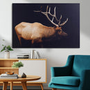 Bull Elk Decor Wall Art Canvas Print – Framed Elk by MyGreatCanvas | Canvas Wall Art Prints | Photo Prints & Wall Decor