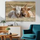 Cow Wall Art Canvas Print – Framed Rustic Animal Decor with by MyGreatCanvas | Canvas Wall Art Prints | Photo Prints & Wall Decor