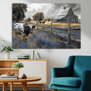 Longhorn Wall Art Canvas Print – Framed Texas Canvas Picture by MyGreatCanvas | Canvas Wall Art Prints | Photo Prints & Wall Decor