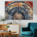 Tree Rings Wall Art Canvas Print – Framed Petrified Wood by MyGreatCanvas | Canvas Wall Art Prints | Photo Prints & Wall Decor