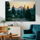 Mountain Landscape Wall Art Canvas Print – Framed Forest by MyGreatCanvas | Canvas Wall Art Prints | Photo Prints & Wall Decor