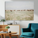Bison Herd Wall Art Canvas Print – Framed Western Landscape by MyGreatCanvas | Canvas Wall Art Prints | Photo Prints & Wall Decor