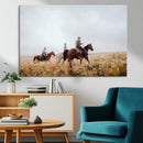 Western Cowboys Wall Art Canvas Print – Framed Rustic by MyGreatCanvas | Canvas Wall Art Prints | Photo Prints & Wall Decor