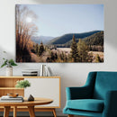 Tropical Palm Trees Wall Art Canvas Print – Framed Sunset by MyGreatCanvas | Canvas Wall Art Prints | Photo Prints & Wall Decor