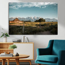 Rustic Farmhouse Wall Art Canvas Print – Framed Mountain by MyGreatCanvas | Canvas Wall Art Prints | Photo Prints & Wall Decor