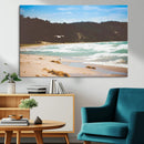 Tranquil Beach Wall Art Canvas Print – Framed Blue Ocean by MyGreatCanvas | Canvas Wall Art Prints | Photo Prints & Wall Decor