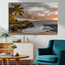 Tropical Beach Wall Art Canvas Print, Vibrant Hawaiian by MyGreatCanvas | Canvas Wall Art Prints | Photo Prints & Wall Decor