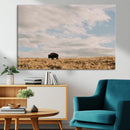 American Wild Bison Wall Art Canvas Print – Framed Rustic by MyGreatCanvas | Canvas Wall Art Prints | Photo Prints & Wall Decor