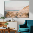 Beach Landscape Wall Art Canvas Print – Framed Sand Dune